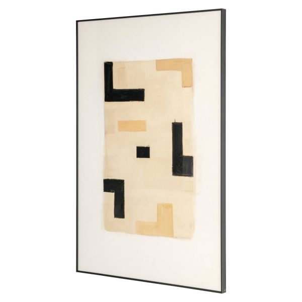 Wall art Vortex beige right Richmond Interiors - Afbeelding 3