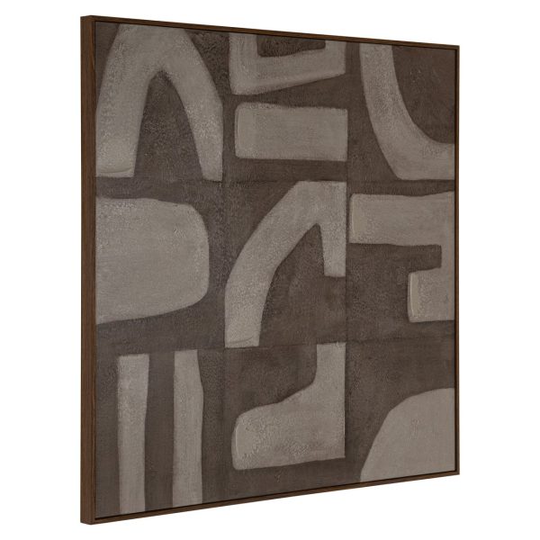 Wall art Zenith sand left Richmond Interiors - Afbeelding 2