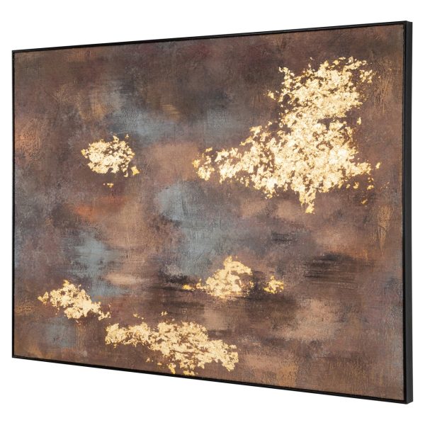 Wall art Golden gleam gold Richmond Interiors - Afbeelding 6