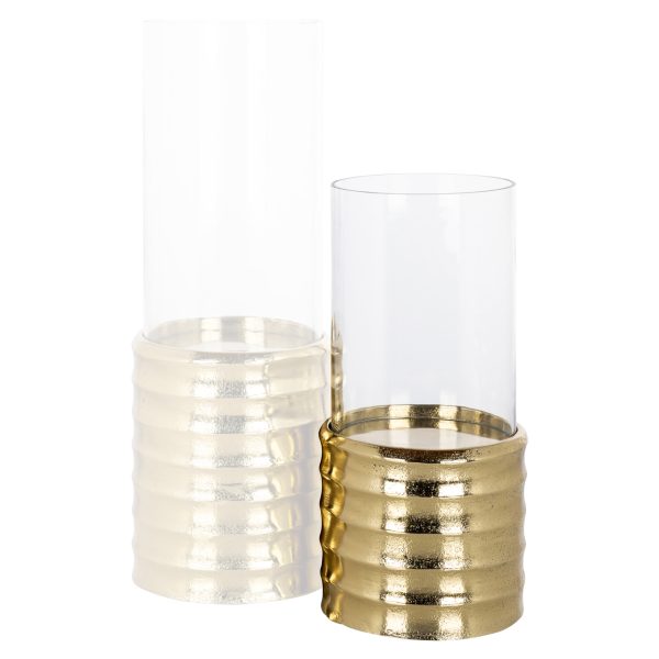 Windlicht Bodil gold small Richmond Interiors - Afbeelding 3