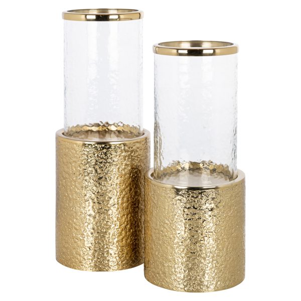 Windlicht Marlou gold large Richmond Interiors - Afbeelding 2