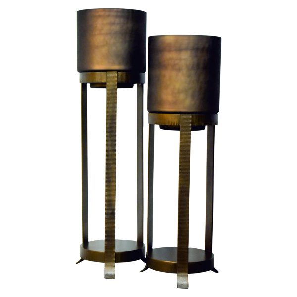 Windlicht Mione bronze large Richmond Interiors - Afbeelding 2