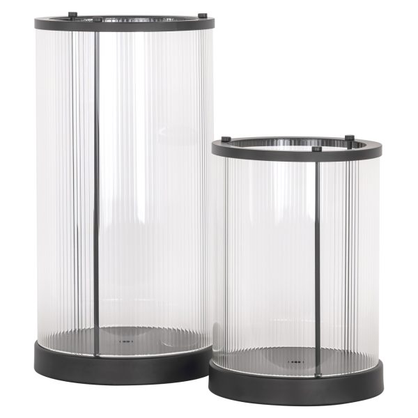Windlicht Dayene black large Richmond Interiors - Afbeelding 3