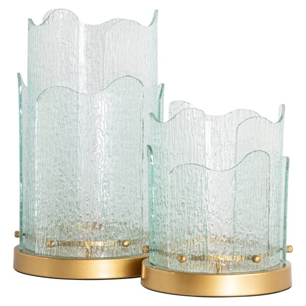 Windlicht Danila gold small Richmond Interiors - Afbeelding 3