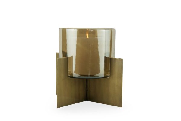 Windlicht Resa gold small Richmond Interiors