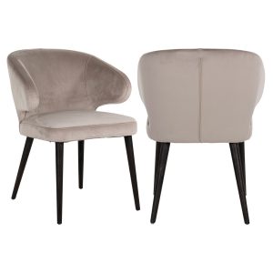 Eetkamerstoel Indigo khaki velvet Richmond Interiors