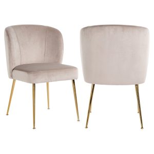 Eetkamerstoel Cannon khaki velvet Richmond Interiors