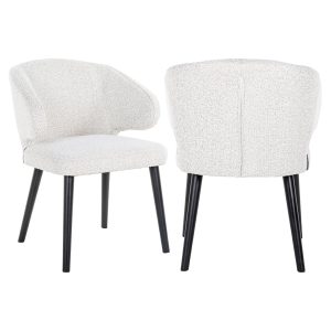 Eetkamerstoel Indigo white bouclé Richmond Interiors