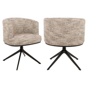 Eetkamerstoel Cheyenne trendy nature swivel Richmond Interiors