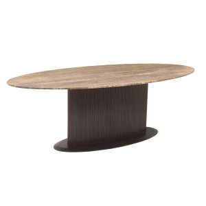 Eettafel Russo brown oval 235 Richmond Interiors