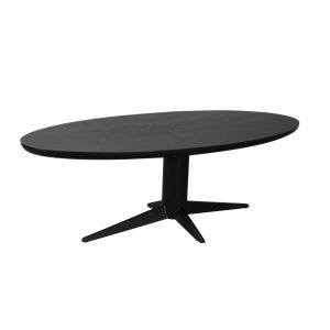 Eettafel Rayford black oval 230 Richmond Interiors