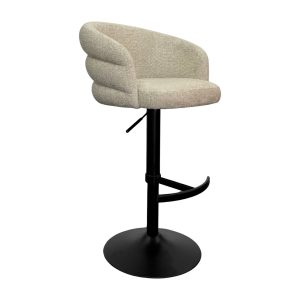 Barstoel Nikki biscotti swivel fire retardant Richmond Interiors