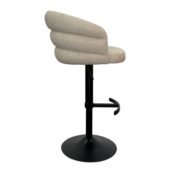 Barstoel Nikki biscotti swivel fire retardant Richmond Interiors - Afbeelding 2
