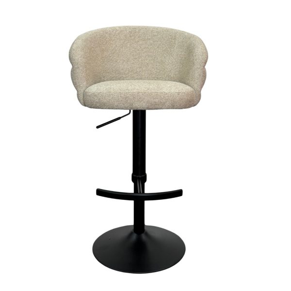 Barstoel Nikki biscotti swivel fire retardant Richmond Interiors - Afbeelding 4
