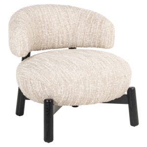 Lounge stoel Ornella beige angora Richmond Interiors