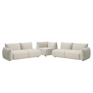 Buiten bank Dawson beige alpine cornersofa Richmond Interiors