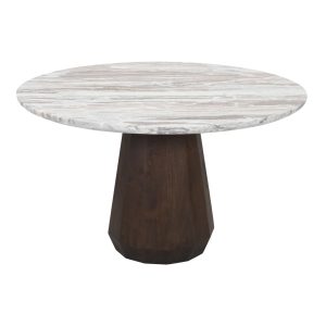 Eettafel Oberoy Blush beige 130Ø Richmond Interiors