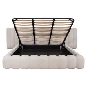 Bed Cupidon cream fancy 180x210 with storage Richmond Interiors