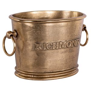 Wijn- en baraccessoires Vinova brass antique wine cooler Richmond Interiors
