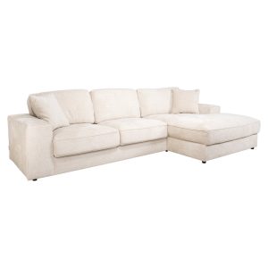 Bank Santos niagara beige 2,5-seater + lounge right Richmond Interiors