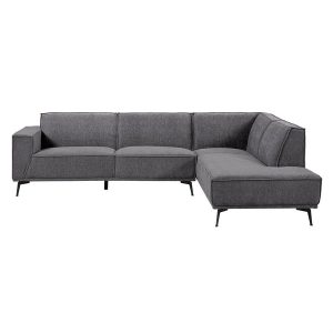 Leeds 2 5-AL + Ottoman R - City 464 Black Blue Tower Living