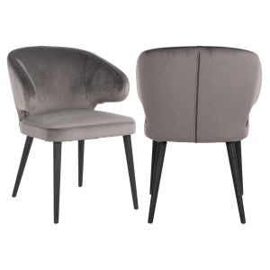 Eetkamerstoel Indigo stone velvet Richmond Interiors