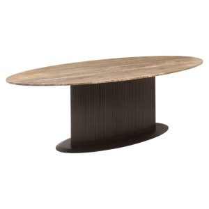 Eettafel Russo ash brown oval 235 Richmond Interiors