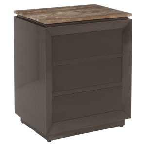 Nachtkastje Russo ash brown 3-drawers Richmond Interiors