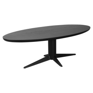Eettafel Rayford black oval 230 Richmond Interiors