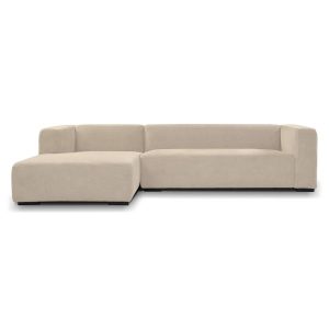 Glasgow 2 5-AR + Chaise L - Enjoy 100 Cream Tower Living