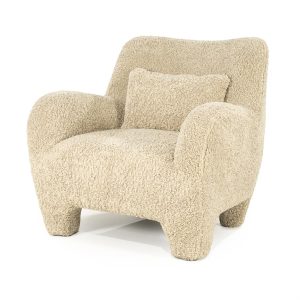 Fauteuil Shaun - taupe Sheep Eleonora