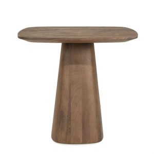 Eettafel Aron vierkant 80x80 - lichtbruin Eleonora