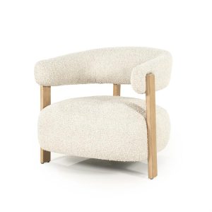 Fauteuil Lola - beige Hush Eleonora