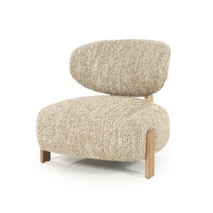 Fauteuil Reza naturel - beige Bay Eleonora