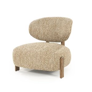 Fauteuil Reza bruin - taupe Bay Eleonora