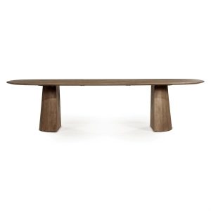 Eettafel Lune 300x105 cm - lichtbruin Eleonora
