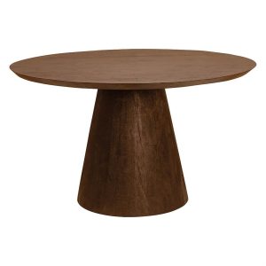 Premana Eetkamertafel bruin rond 130 cm Tower Living