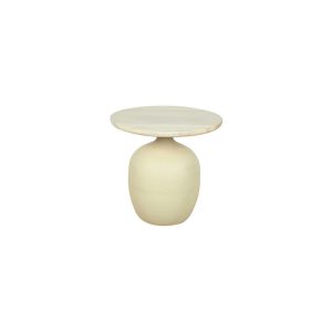 Vigo Bijzettafel gebroken wit 45 cm Tower Living