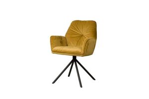 Palma Armstoel - fabric Bluvel 68 yellow Tower Living