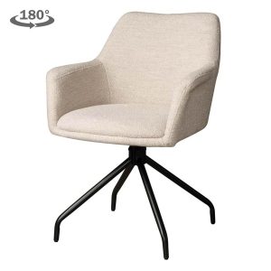 Ortana Armstoel - Alpine naturel 01 (draaibaar) Tower Living