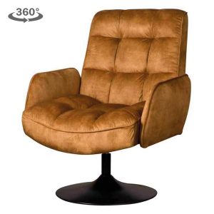 Tropea Fauteuil - Adore yellow 15 (draaibaar) Tower Living