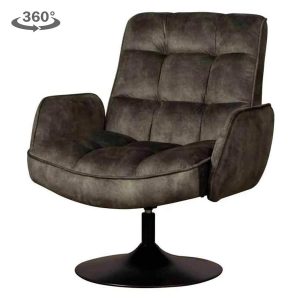 Tropea Fauteuil - Adore dark green 17 (draaibaar) Tower Living