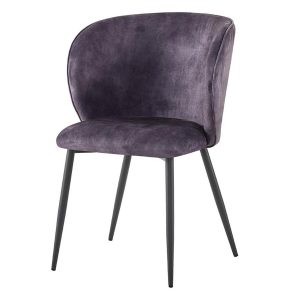 Perano Stoel - fabric Adore 29 Dark grey Tower Living
