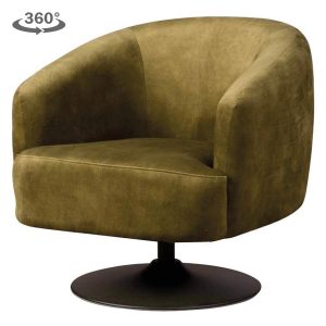 Barga Fauteuil - Bliss 19 green (draaibaar) Tower Living