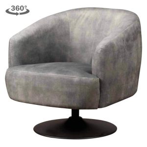 Barga Fauteuil - Bliss 4 grey (draaibaar) Tower Living