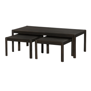 Amalfi Salontafel- en Bijzettafelset basalt vanaf 50 cm Tower Living