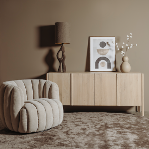 Amalfi Dressoir white wash 200 cm Tower Living