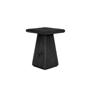 Asti Bijzettafel vierkant zwart 40 cm Tower Living