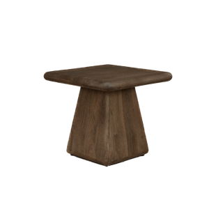 Asti Bijzettafel vierkant bruin 60 cm Tower Living