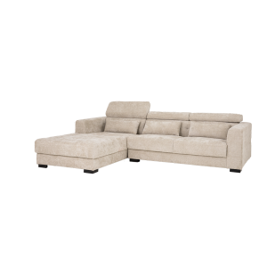 Brighton Chaise L + 3-AR - fabric XS85 15 Ivory Tower Living